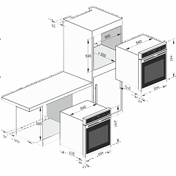 ЭЛЕКТРИЧЕСКИЙ ДУХОВОЙ ШКАФ KAISER EH 6355 ROTEM