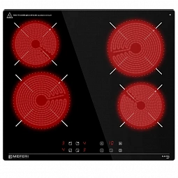 Электрическая варочная панель MEFERI MEH604BK LIGHT