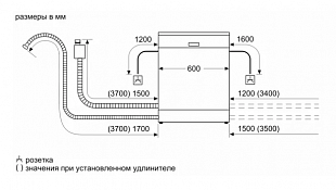 Посудомоечная машина Neff S155HMX10R